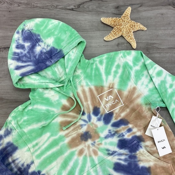 🔆RVCA🔆 ALL THE WAY HOODIE SWEATSHIRT - Picture 5 of 14